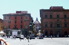 Duomo depuis la piazza Annunziata et le palazzo Grifoni